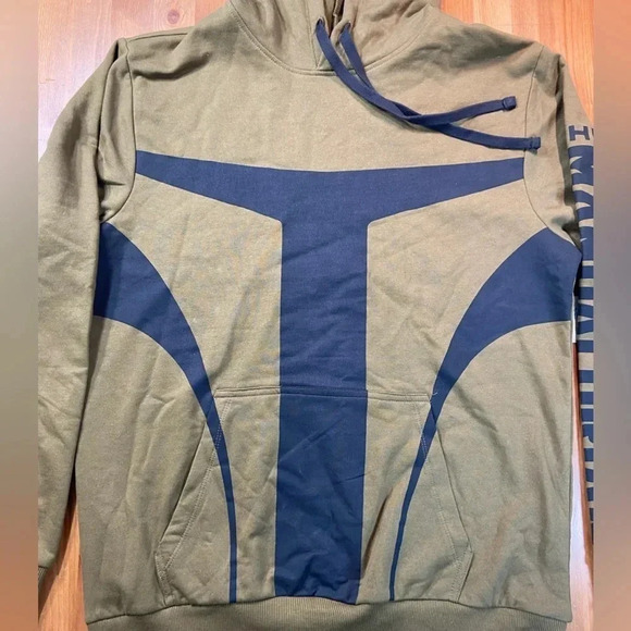 Star Wars - The Mandalorian - Medium Green Hoodie / Sweater - BNWT ✨ - Picture 9 of 15